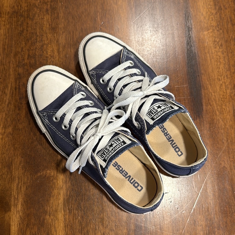 Converse All Star Navy Blue Sneakers - Picture 2 of 7